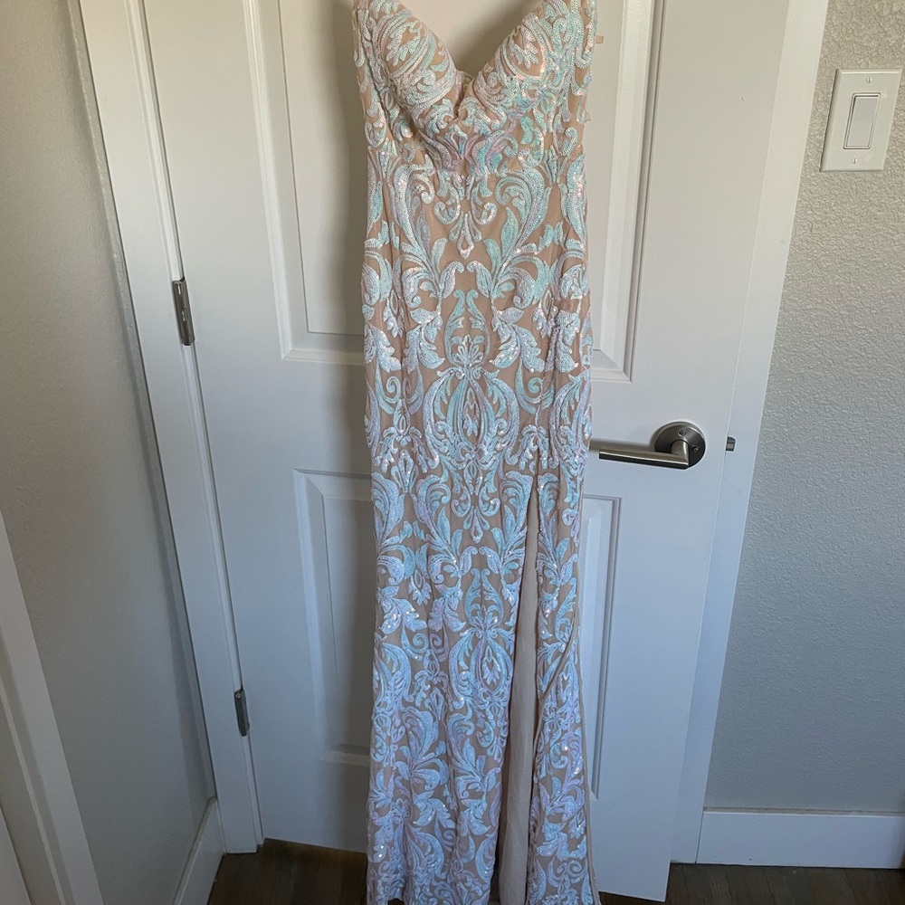 Sequin Full Length Mermaid Gown